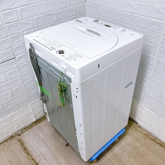 シャープ ES-GE4F 2022年製 4.5kg 洗濯機 美品【全国発送対応】
