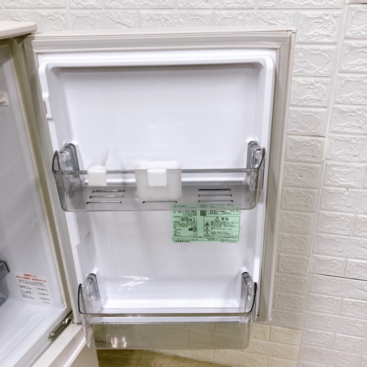 ミツビシ MR-P15EF-KW 一人暮らし単身用冷蔵庫 146L CI052410
