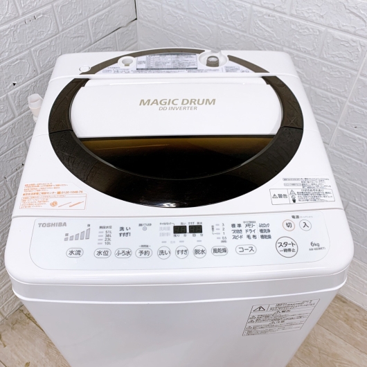 トウシバ  AW-6D3M 一人暮らし単身用洗濯機 6.0kg B01251
