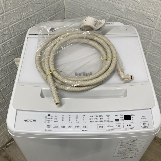 ヒタチ BW-V100J 2024年製 10kg 洗濯機【全国発送対応】