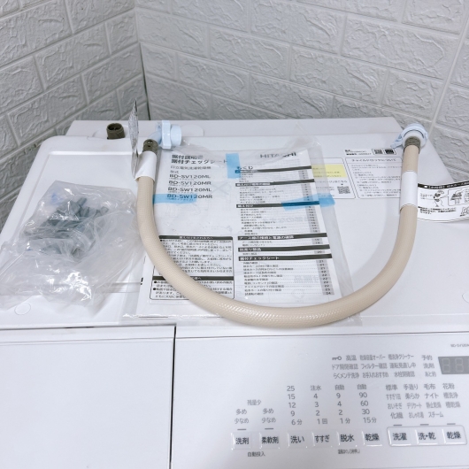 ヒタチ BD-SV120ML ドラム式洗濯機 12.0kg B02191