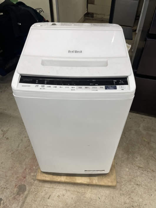 日立 全自動洗濯機 BW-V70EE7 2020年製洗濯機スタイル洗濯機