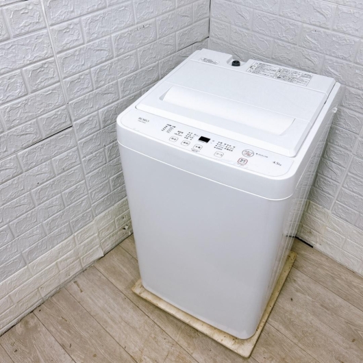 ヤマダセレクト YWM-T45H1 一人暮らし単身用洗濯機 4.5kg K09223