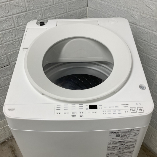 アイリスオーヤマ ITW-80A02-W 2024年製 8.0kg 洗濯機 美品【全国発送対応】