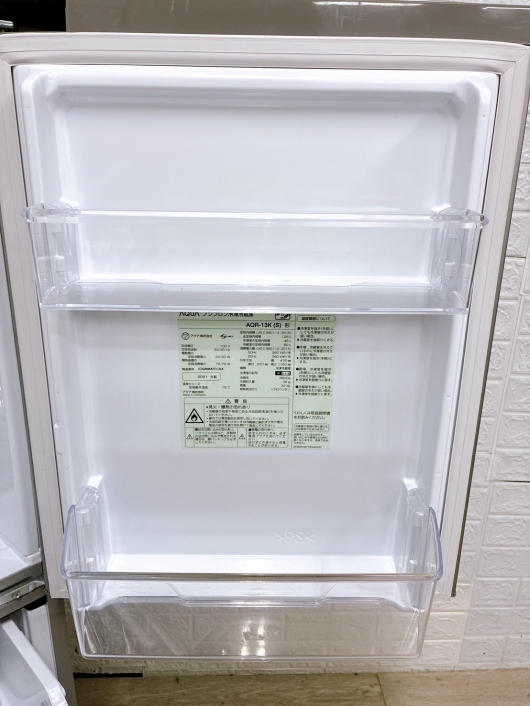 アクア AQR-13K(S) 一人暮らし単身用冷蔵庫 126L CKR11187