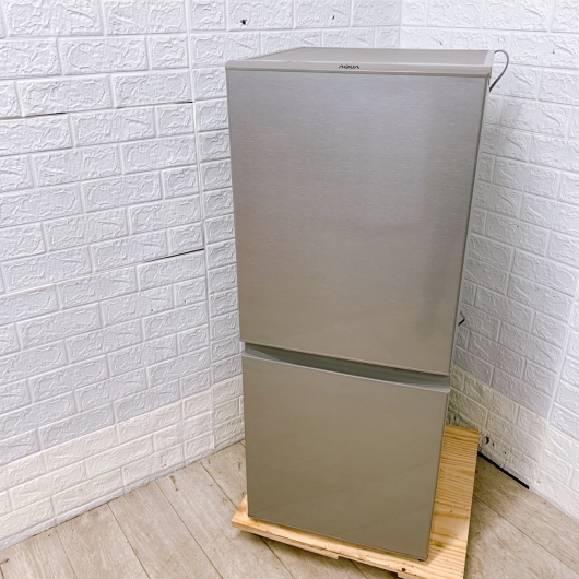 アクア AQR-13M(S) 一人暮らし単身用冷蔵庫 126L B12132