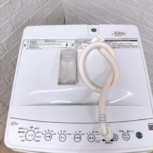 ハイアール BW-45A 一人暮らし単身用洗濯機 4.5kg K09157