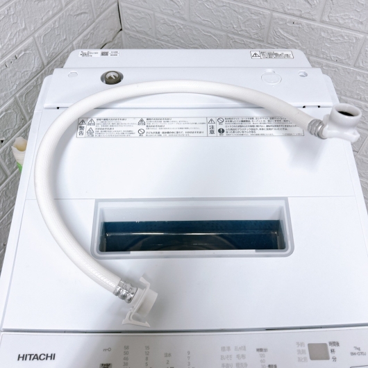 ヒタチ BW-G70J 一人暮らし単身用洗濯機 7.0kg K012625