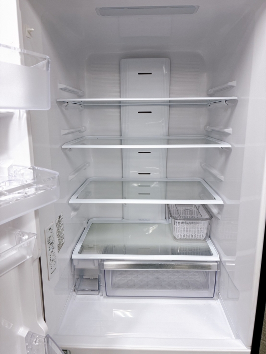 ヒタチ R-V38SVL(K) 一人暮らし単身用冷蔵庫 375L MKT0209101