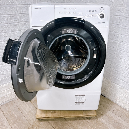 シャープ ES-S7F-WL ドラム式洗濯機 7.0kg MKT0330100