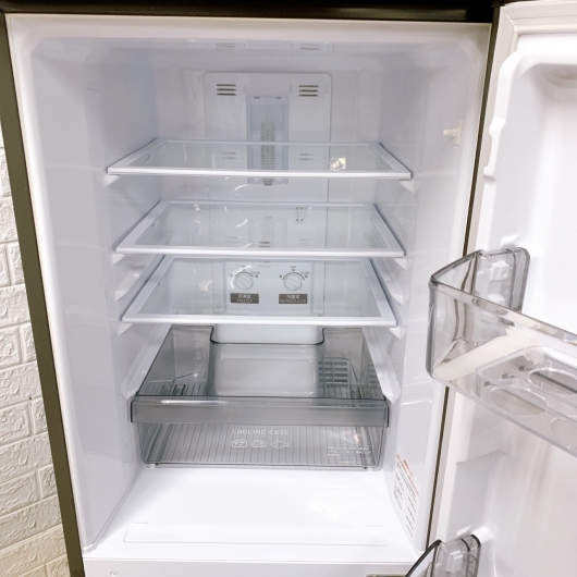 ミツビシ 三菱 MR-P15G-H 一人暮らし単身用冷蔵庫 146L OE11097