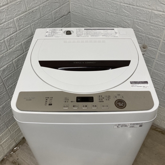 シャープ ES-GE6E 2021年製 6.0kg 洗濯機【全国発送対応】