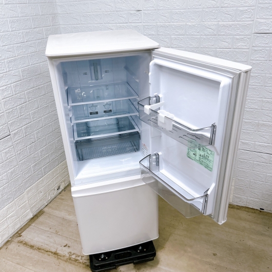 ミツビシ MR-P15EF-KW 2021年製 146L 冷蔵庫 美品【全国発送対応】