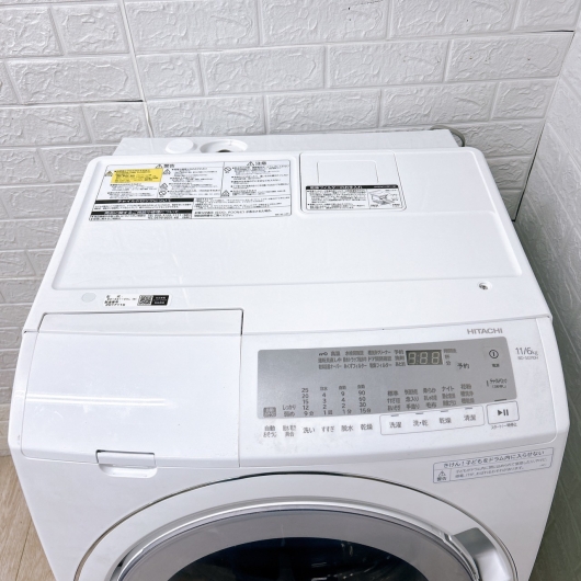 ヒタチ BD-SG110HL(W) 一人暮らし単身用洗濯機 11.0kg OE11255