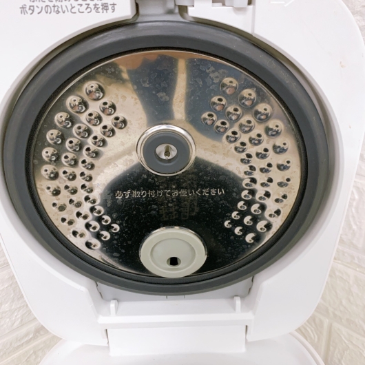 アイリスオーヤマ RC-IJH50-W 一人暮らし単身用炊飯器 5.5合炊き OE09256