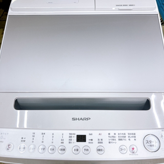 シャープ ES-SW10J-S 洗濯機 10.0kg JB1278
