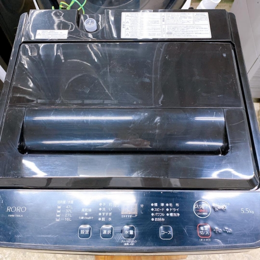 RORO 5.5kg 洗濯機 一人暮らし 小型 EO745