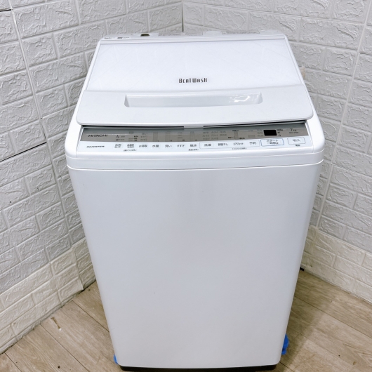 ヒタチ BW-V70F 一人暮らし単身用洗濯機 7.0kg MKT102312