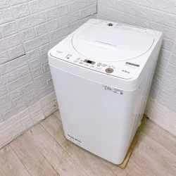 シャープ ES-GE4F-C 一人暮らし単身用洗濯機 4.5kg T04276