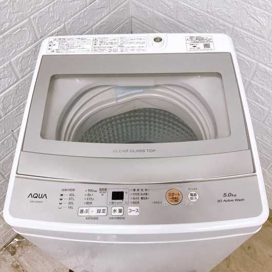 アクア 2022年製 5.0kg 洗濯機 【全国発送対応】