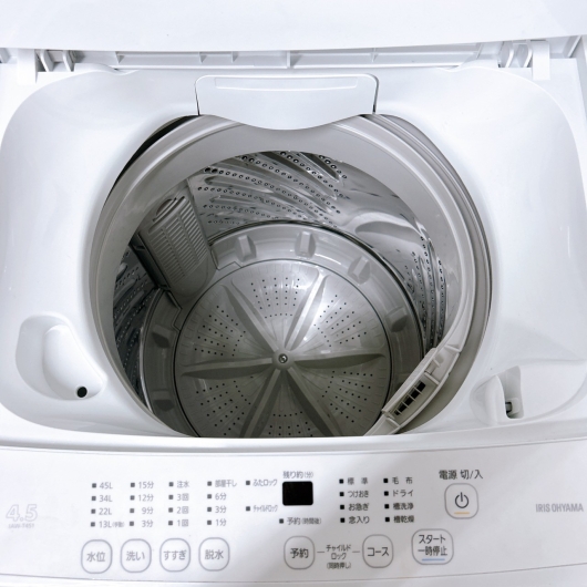 アイリスオーヤマ IAW-T451 一人暮らし単身用洗濯機 4.5kg OE09251