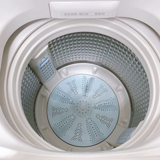 アクア AQW-GV80JBK 一人暮らし単身用洗濯機 8.0kg MKT01292