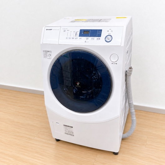 シャープ ES-H10D-WL ドラム式洗濯機 10㎏ EMEKEJ5