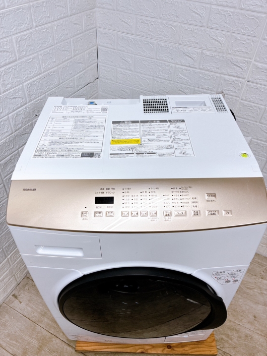 アイリスオーヤマ DKC85A1ｰW 一人暮らし単身用洗濯機 8.0kg B011291