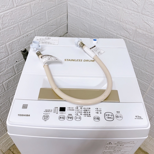 トウシバ AW-45ME8 一人暮らし単身用洗濯機 4.5kg OE012011