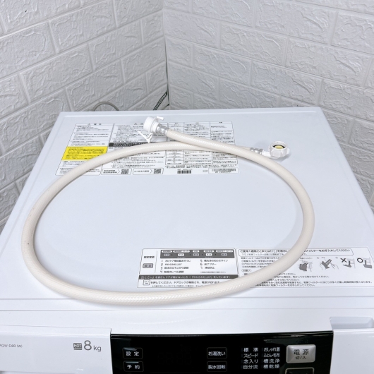 アクア AQW-D8R-L 一人暮らし単身用洗濯機 8.0kg OE12272