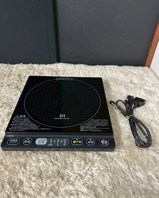 【全国発送対応】YAMAZEN 山善 IH調理器 YEP-CS140（B） ブラック 2022年製 IHクッキングヒーター
