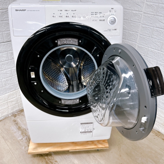 シャープ ES-S7E-WR 2020年製 7.0kg ドラム式洗濯機 【全国発送対応】