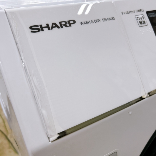 シャープ ES-H10G-WL ドラム式洗濯機 10.0kg EMQSD56