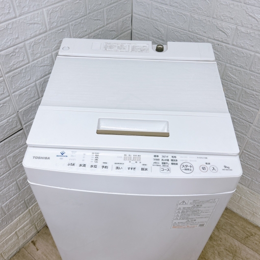 トウシバ AW-9DH1 一人暮らし単身用洗濯機 9.0kg K112410