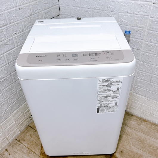パナソニック NA-F60B15 一人暮らし単身用洗濯機 6.0kg CK02097
