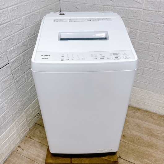 ヒタチ BW-G70J 一人暮らし単身用洗濯機 7.0kg MKT02111