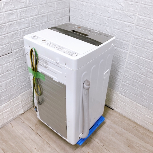 アクア AQW-S4M 一人暮らし単身用洗濯機 4.5kg TH041114