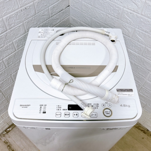 シャープ ES-GE4D-C 2020年製 4.5kg 洗濯機 美品【全国発送対応】
