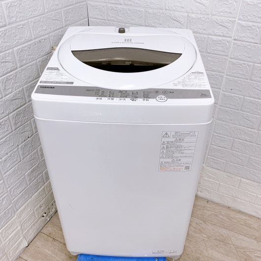 トウシバ AW-5G9一人暮らし単身用洗濯機 5.0kg OE112811