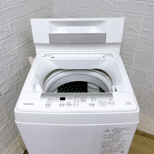 トウシバ  2023年製  4.5kg 洗濯機 美品【全国発送対応】