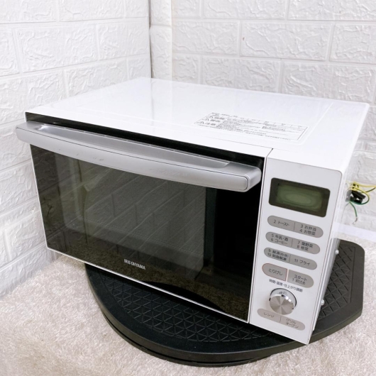 アイリスオーヤマ MO-F1805-W オーブンレンジ フラット  OE09252