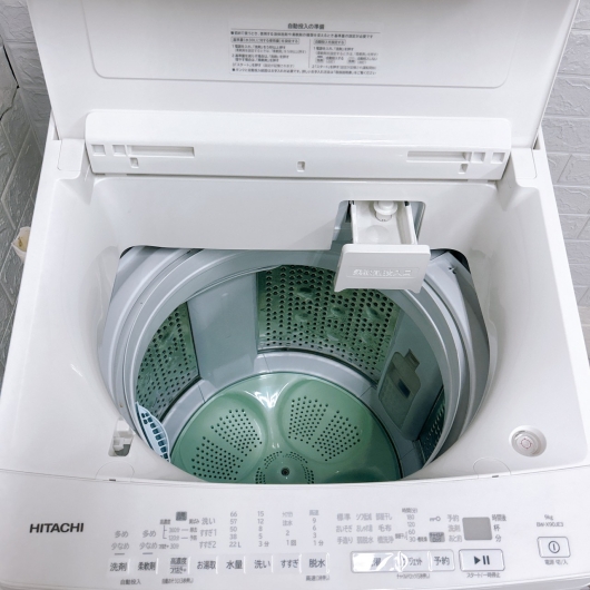 ヒタチ BW-X90JE3 大型冷蔵庫 9.0kg EO4