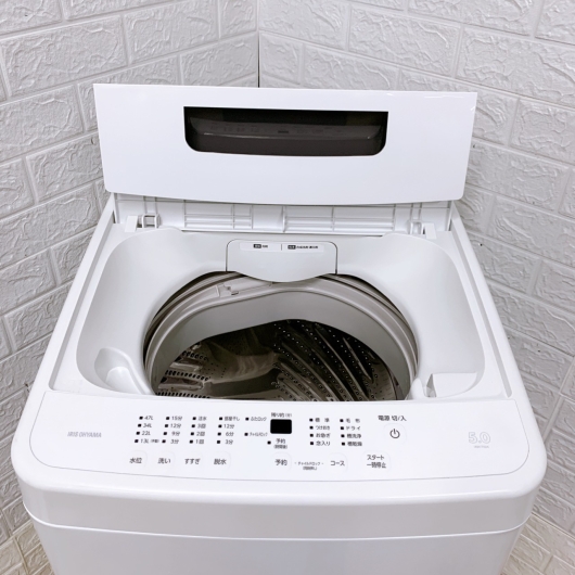 アイリスオーヤマ IAW-T504 一人暮らし単身用洗濯機 5.0kg CS120818