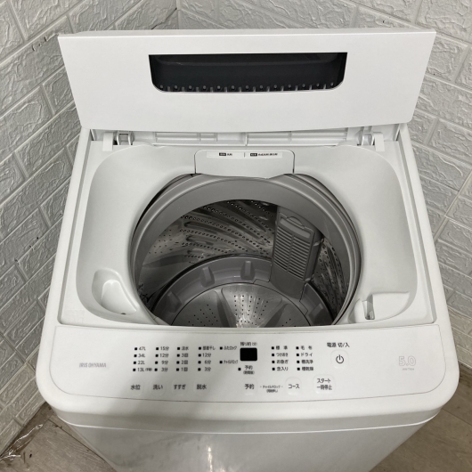 アイリスオーヤマ IAW-T504 2023年製 5.0kg 洗濯機 美品【全国発送対応】