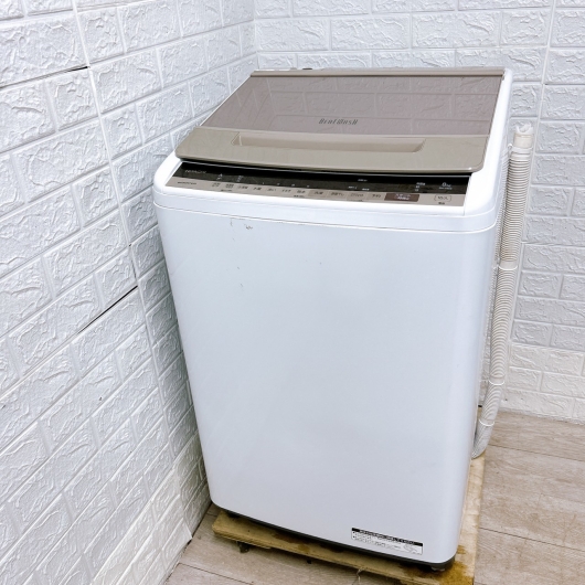 ヒタチ BW-V80E 一人暮らし単身用洗濯機 8.0kg B101912