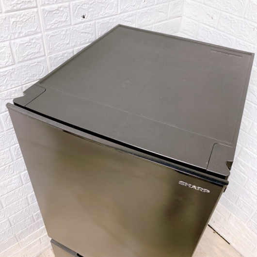 シャープ SJ-D15K-H 一人暮らし単身用冷蔵庫 152L K12041