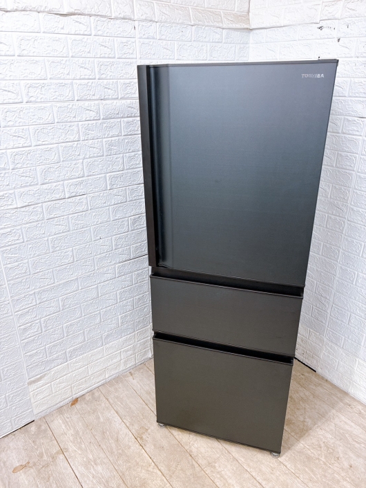 トウシバ GR-U33SC (KZ) 一人暮らし単身用冷蔵庫 326L MKT011950