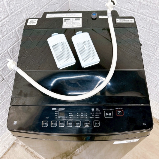 ニトリ NT80J1BK 2023年製 8.0kg 洗濯機 美品【全国発送対応】