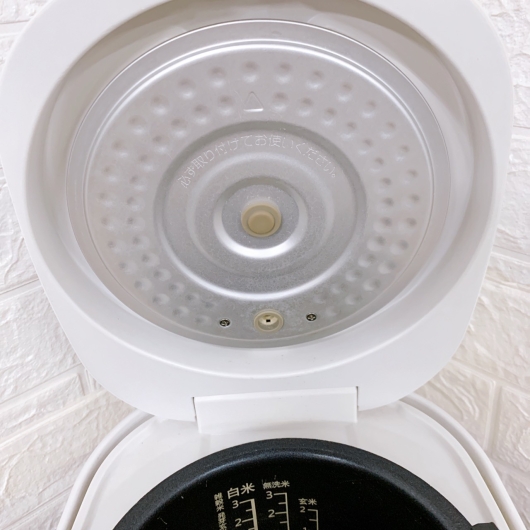 シャープ KS-CF05A 一人暮らし単身用炊飯器 3合炊き K08072