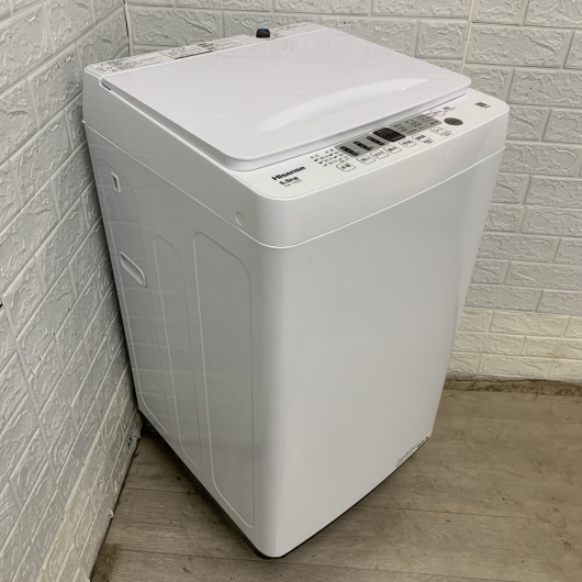 ハイセンス HW-T55H 2024年製 5.5kg 洗濯機 美品【全国発送対応】